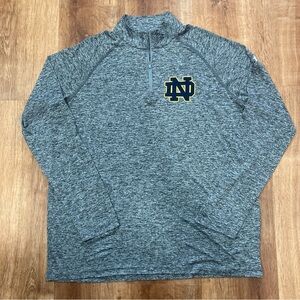 Notre Dame Fighting Irish Under Armour Quarter 1/4 Zip Golf Pullover Mens XXL